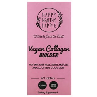 Happy Healthy Hippie, Vegan Collagen Builder, 60 таблеток