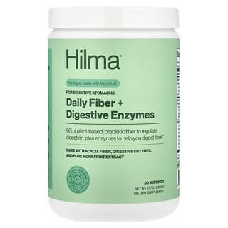 Hilma, Fibres quotidiennes + enzymes digestives, 237 g