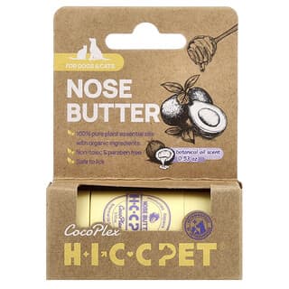 HICC Pet, Mantequilla nasal, Para perros y gatos, Aceite botánico, 0,53 oz