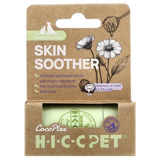 HICC Pet, Calmante para la piel, Para perros y gatos, Aceite botánico, 0,53 oz