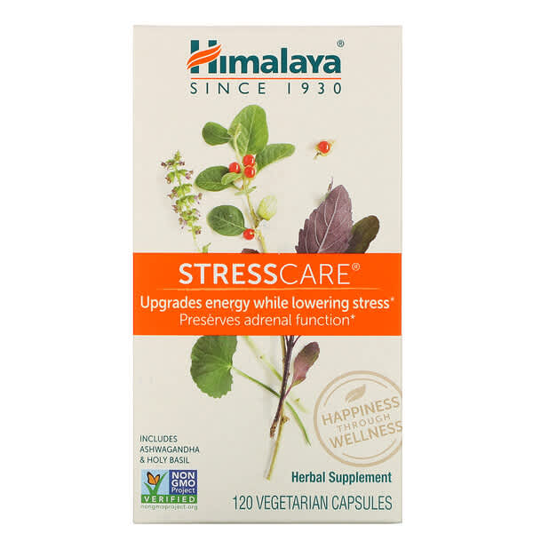 Himalaya‏, StressCare‏, 120 כמוסות צמחיות