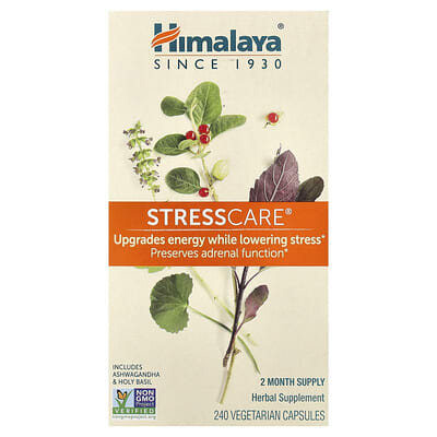 Himalaya, Stress Relief, Vegetarian Capsules, 240 Capsules