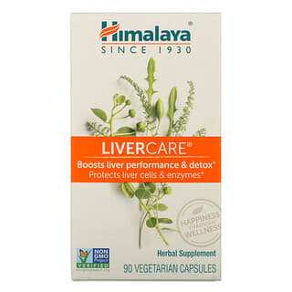 Himalaya, LiverCare, 90 Vegetarian Capsules