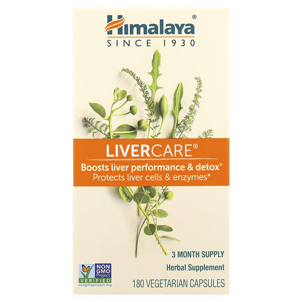 Himalaya Liver Care®, 180 Vegetarian Capsules