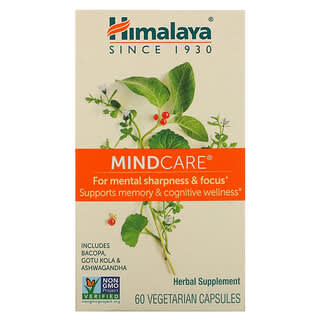 Himalaya, MindCare, 60 cápsulas vegetales