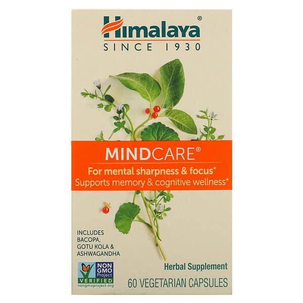 Himalaya, MindCare, 60 gélules végétariennes
