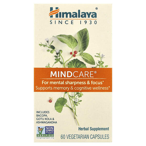 Himalaya MindCare®, 60 Vegetarian Capsules