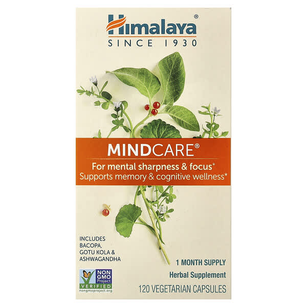 Himalaya, MindCare®, 베지 캡슐 120정