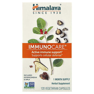 Himalaya, ImmunoCare, 120 vegetariska kapslar