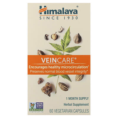 Himalaya, VeinCare®, 60 Vegetarian Capsules
