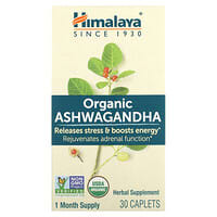 Himalaya, Organic Ashwagandha, 30 Caplets