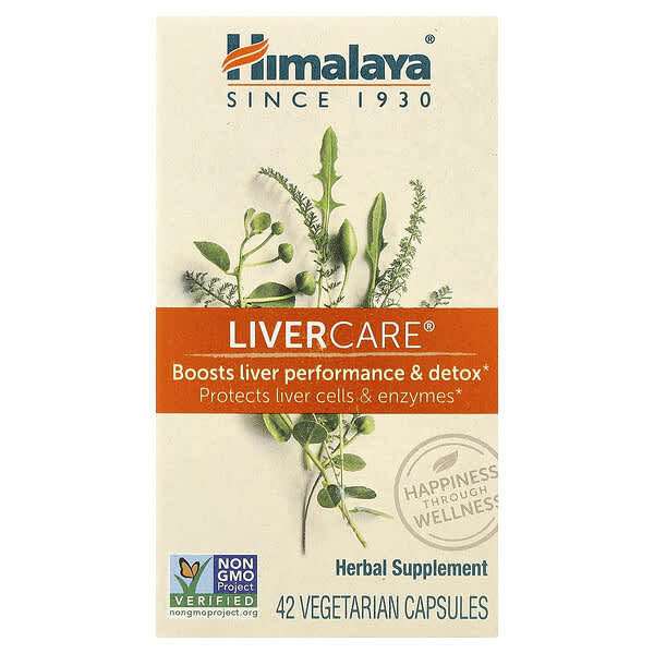 Himalaya, LiverCare, 베지 캡슐 42정