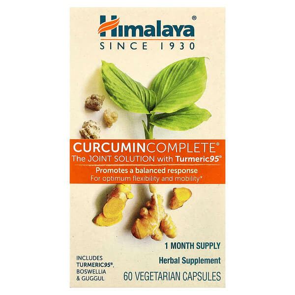 Himalaya, Curcumin Complete®, 60 Vegetarian Capsules