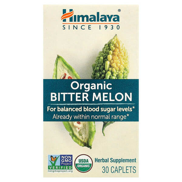 Himalaya, Organic Bitter Melon, 30 Caplets