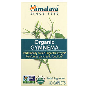 Himalaya, Organic Gymnema, 30 Caplets'