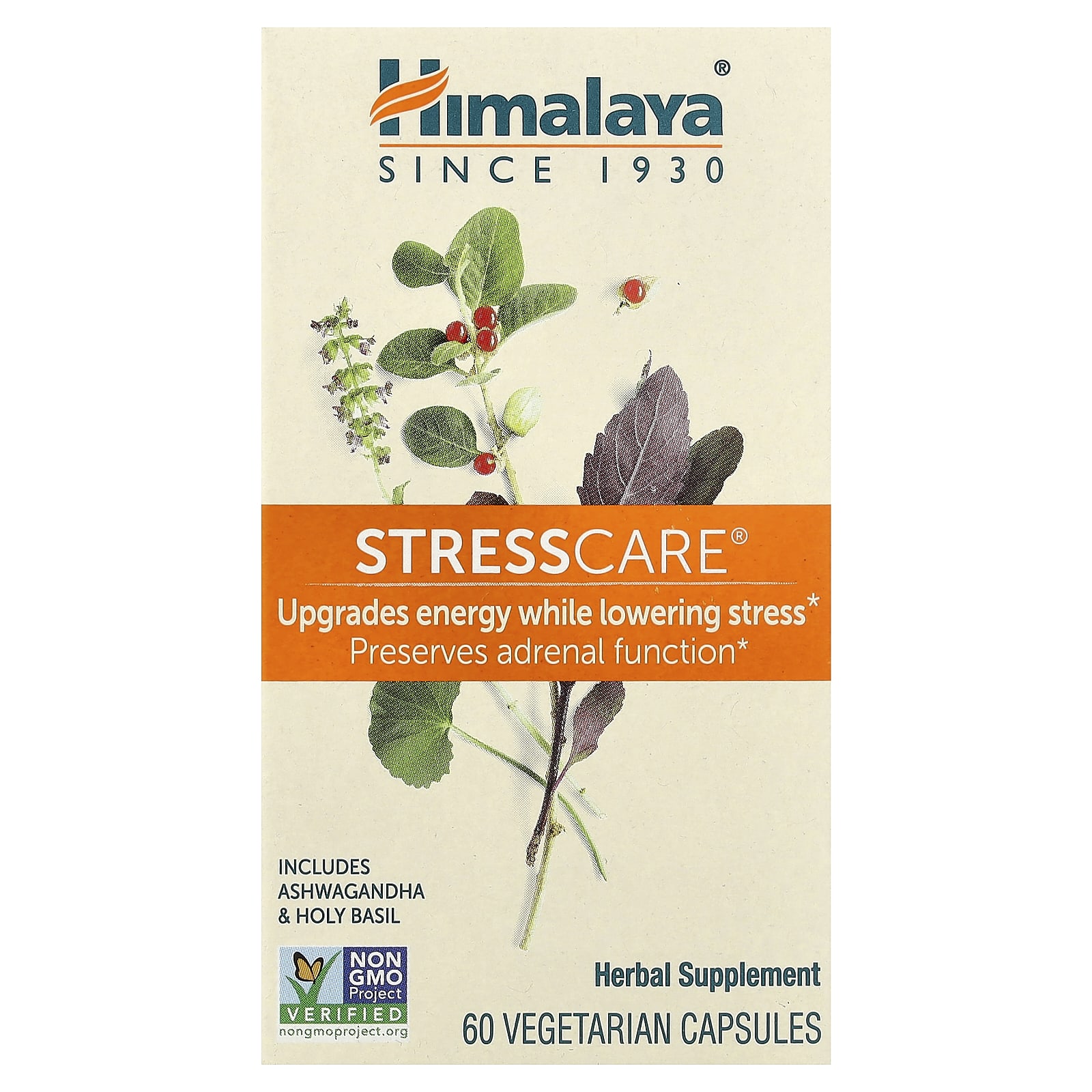 Himalaya, StressCare®, 60 вегетарианских капсул