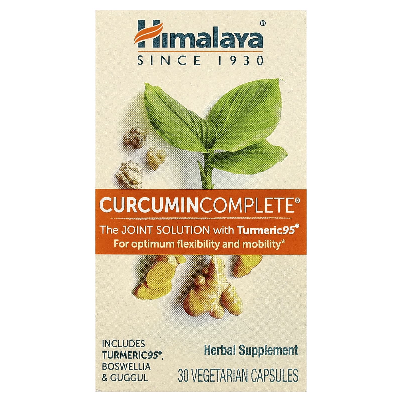 Himalaya, Curcumin Complete®, 30 вегетарианских капсул