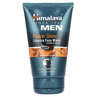 Himalaya, Men, Power Glow, Lakritz-Gesichtswaschmittel, 100 ml (3,4 fl. oz.)