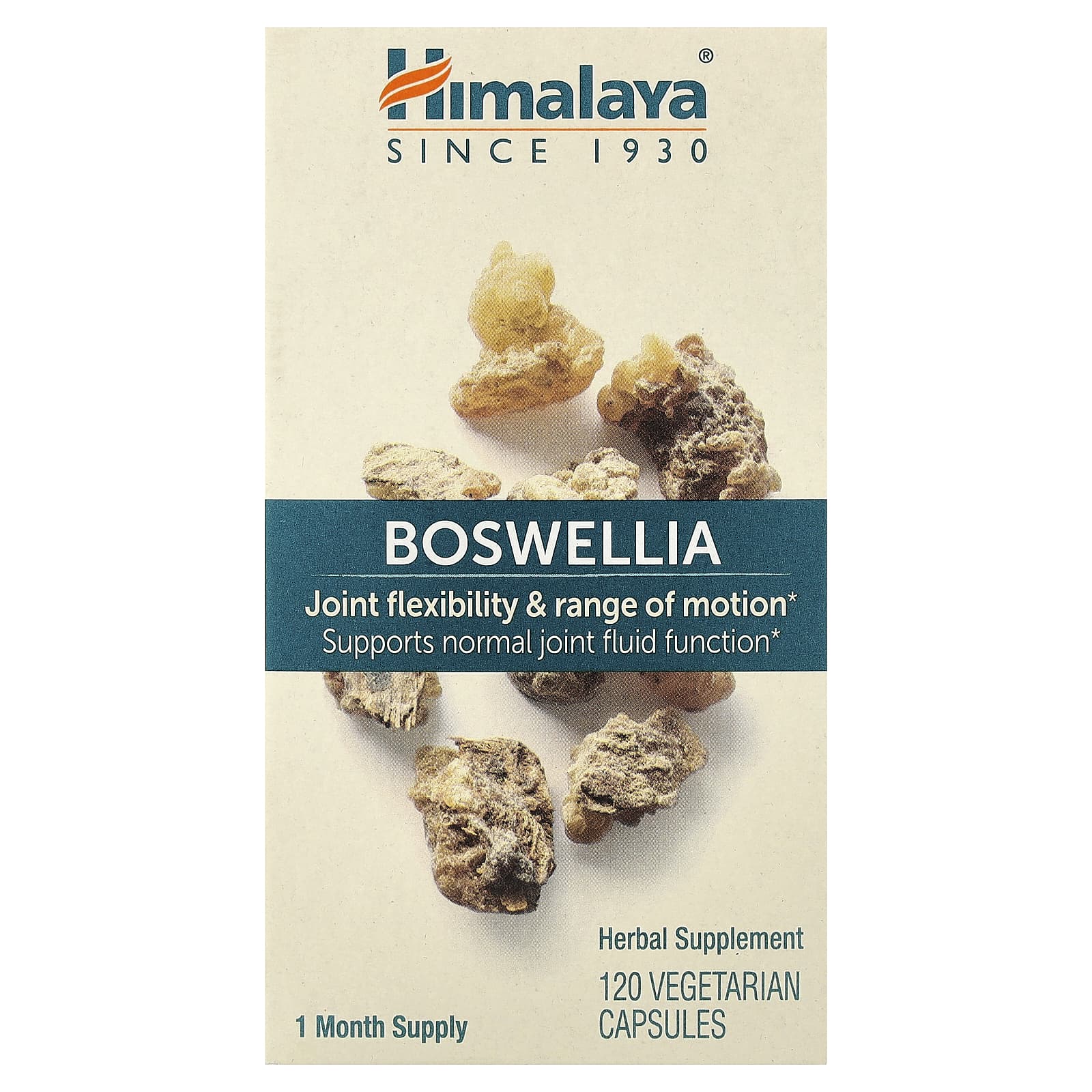 Himalaya, Boswellia, 120 вегетарианских капсул (125 мг на капсулу)