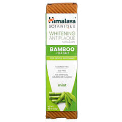 Himalaya, Pasta dental blanqueadora antiplaca, Bambú y sal marina, Menta, 113 g (4,0 oz)