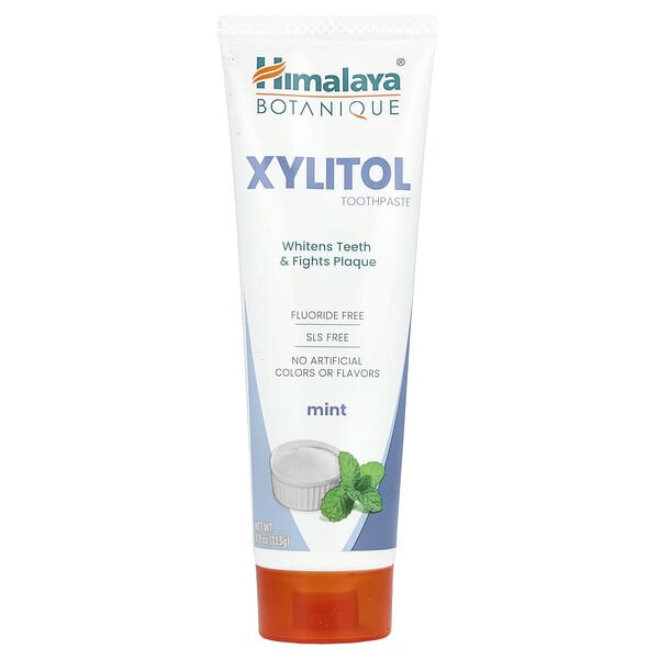 Himalaya, 자일리톨 치약, 민트향, 113g(4oz)