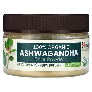 Himalaya, 100% Organic Ashwagandha Root Powder, 4 oz (112.5 g)