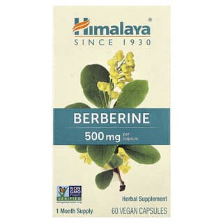 Himalaya, 베르베린, 베지 캡슐 60정(캡슐 1정당 500mg)
