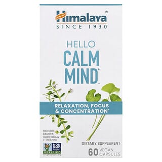 Himalaya, Hello Calm Mind, 60 Χορτοφαγικές Κάψουλες