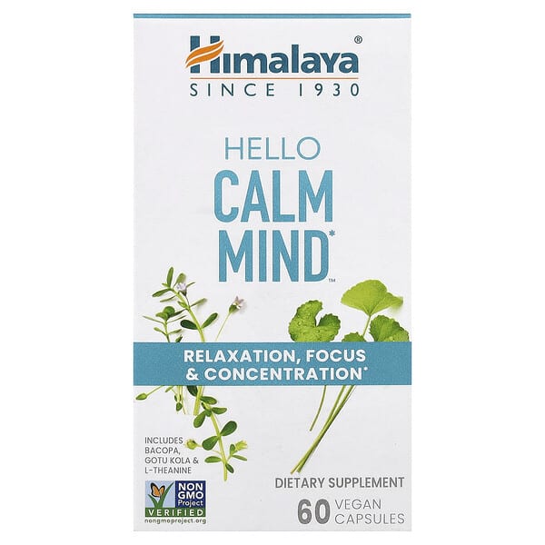 Hello Calm Mind™, 60 Vegan Capsules