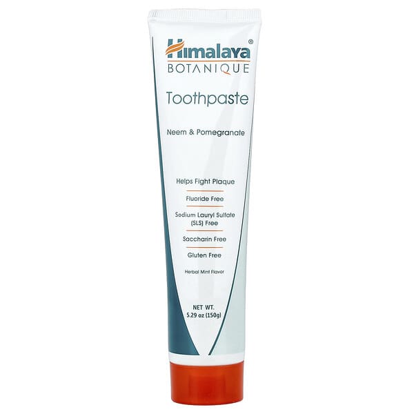 Himalaya, Botanique, 치약, 님 및 석류, 허브 민트, 150g(5.29oz)