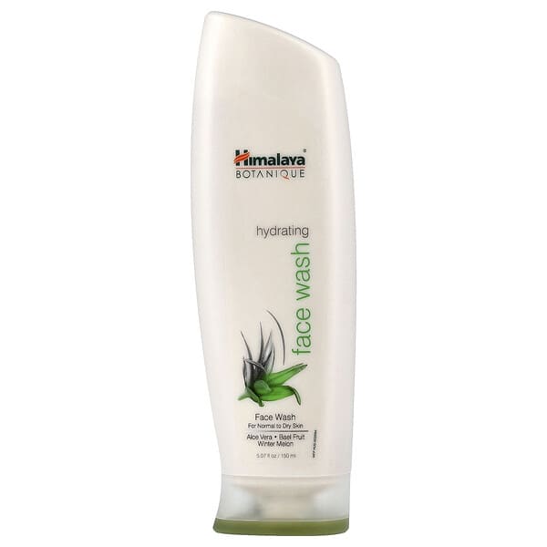 Himalaya, 보타니끄, 수분공급 얼굴 세안제, 중성 및 건성 피부, 5.07fl oz(150ml)