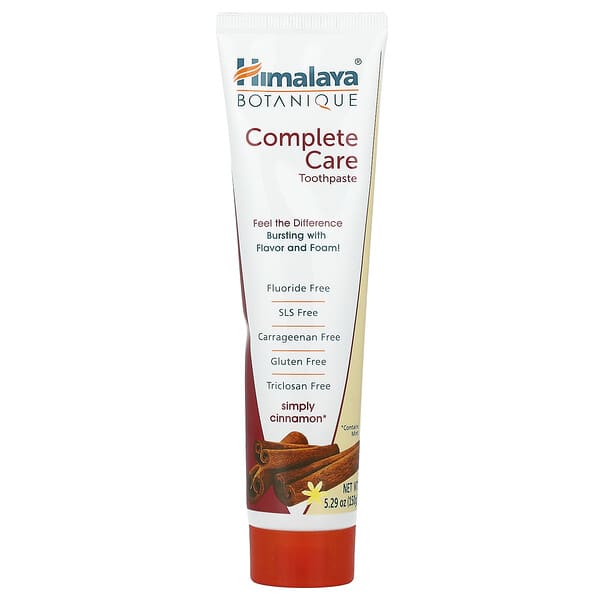 Himalaya, 컴플리트 케어 치약, 심플리 시나몬, 5.29 oz (150 g)