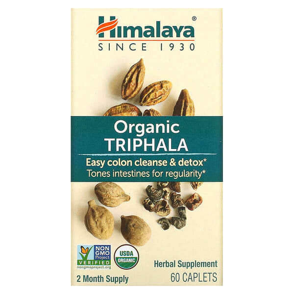 Himalaya, Triphala, 60 comprimidos