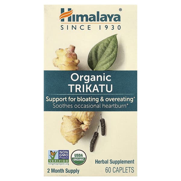 Himalaya, Trikatu Organik, 60 Kaplet
