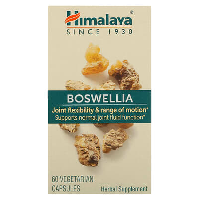 Himalaya, Frankincense, 60 Vegetarian Capsules (125 mg per capsule)