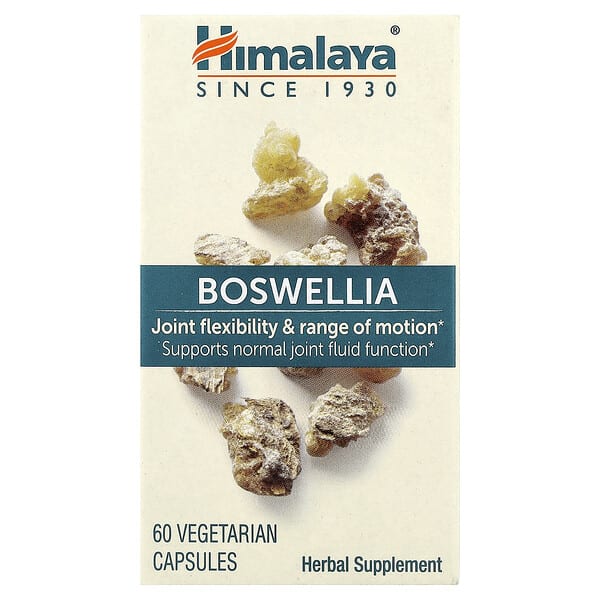 Himalaya, 보스웰리아, 60 식물성 캡슐