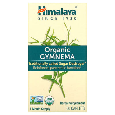 Himalaya, Gymnema, 60 Tablets