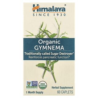 Himalaya, Organic Gymnema, 60 Caplets