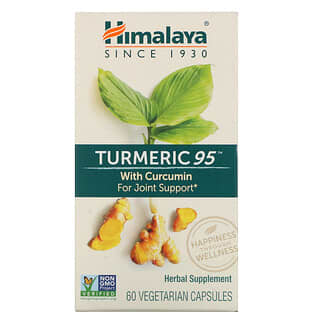 Himalaya, Turmeric 95 مع الكركمين، 60 كبسولة نباتية