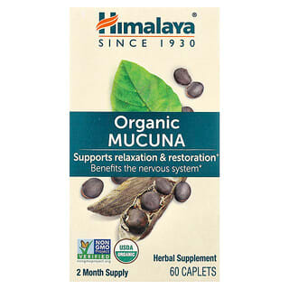 Himalaya, Organic Mucuna, 60 Caplets