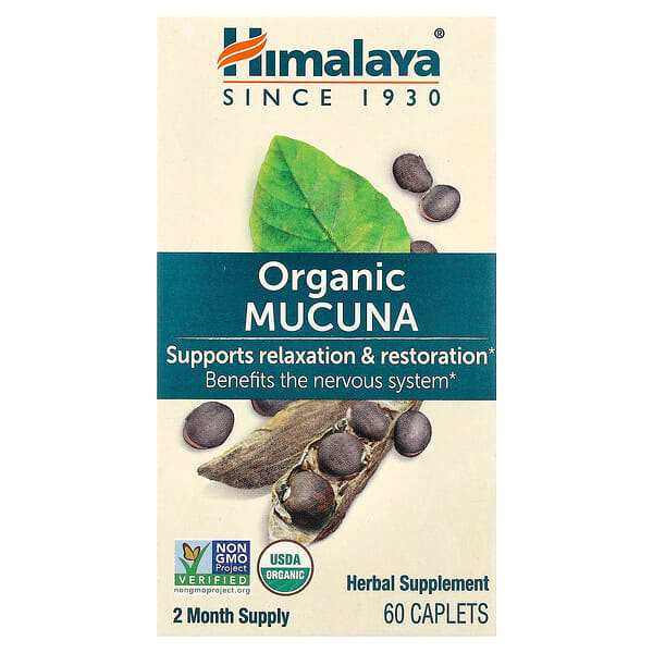 Himalaya, Orgaaninen Mucuna, 60 kaplettia