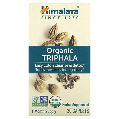 Himalaya, Organic Trichosanthes, 30 Capsules
