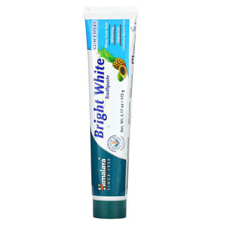 Himalaya, Bright White Toothpaste, Pineapple & Papaya, 6.17 oz (175 g)