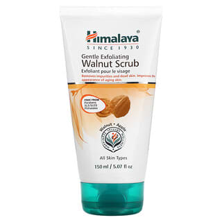 Himalaya, Gentle Exfoliating Walnut Scrub, All Skin Types, 5.07 fl oz (150 ml)