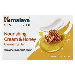 Himalaya, 너리싱 클렌징 바 비누, 크림 & 허니, 125g(4.41oz)