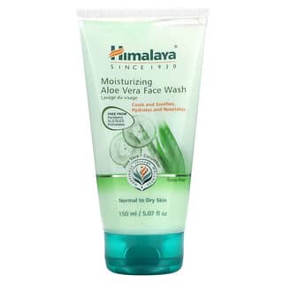 Himalaya, Feuchtigkeitsspendendes Aloe-Vera-Gesichtswaschmittel, normale bis trockene Haut, 150 ml (5,07 fl. oz.)