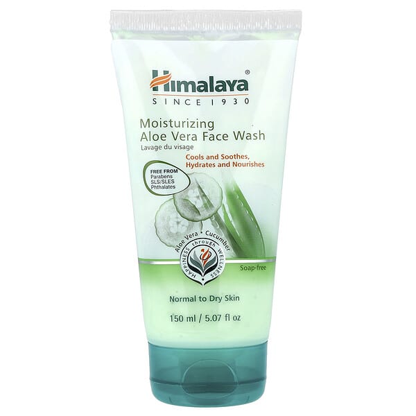Himalaya, 보습 알로에베라 페이스 워시, 150ml(5.07fl oz)