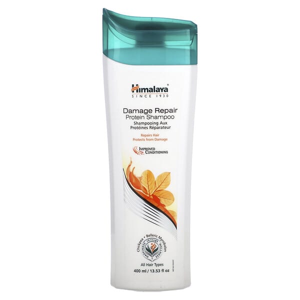 Himalaya‏, שמפו משקם Damage Repair Protein Shampoo, ‏400 מ"ל (13.53 אונקיות נוזל)