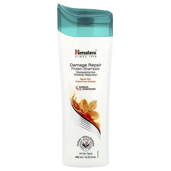 Himalaya, Damage Repair Protein Shampoo, All Hair Types, 13.53 fl oz (400 ml)