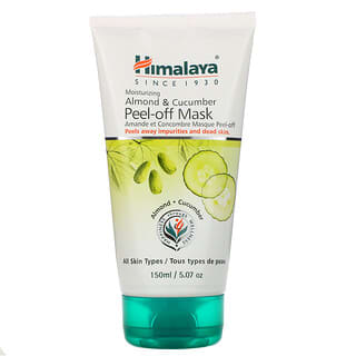 Himalaya, Máscara Peel-off Beauty, Para Todos os Tipos de Pele, Amêndoa e Pepino, 150 ml (5,07 fl oz)